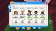 Hire baristas with Cash (Image via Roblox)